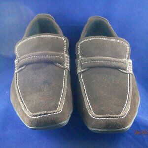 Chocolate Brown Steve Madden Suade Loafers 7M/9W